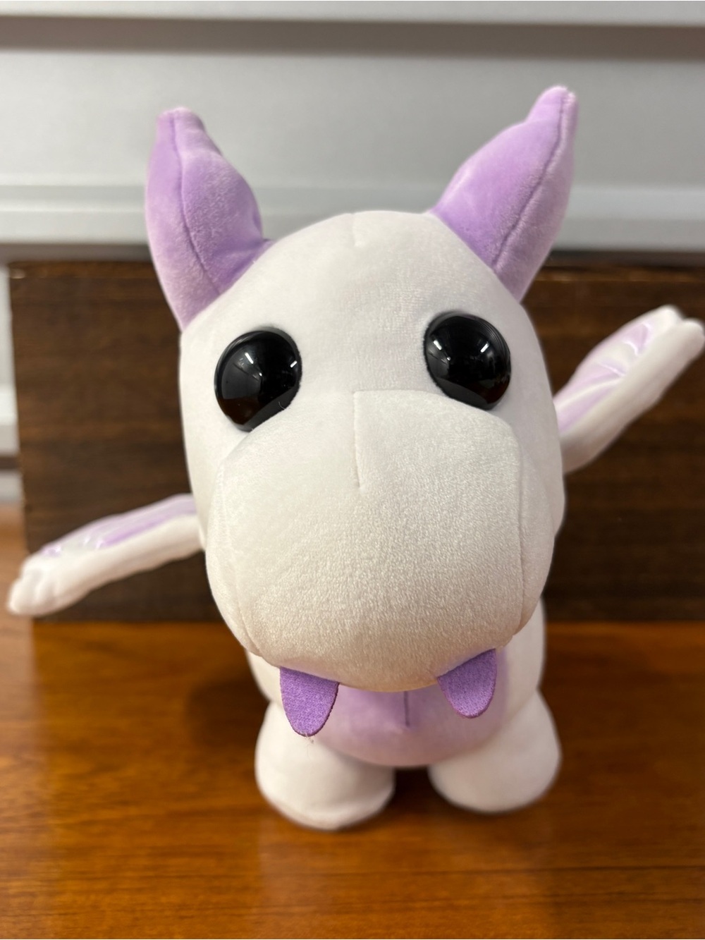 2023 AM Adopt Me Uplift Games White Dragon Plush Stuffed Animal